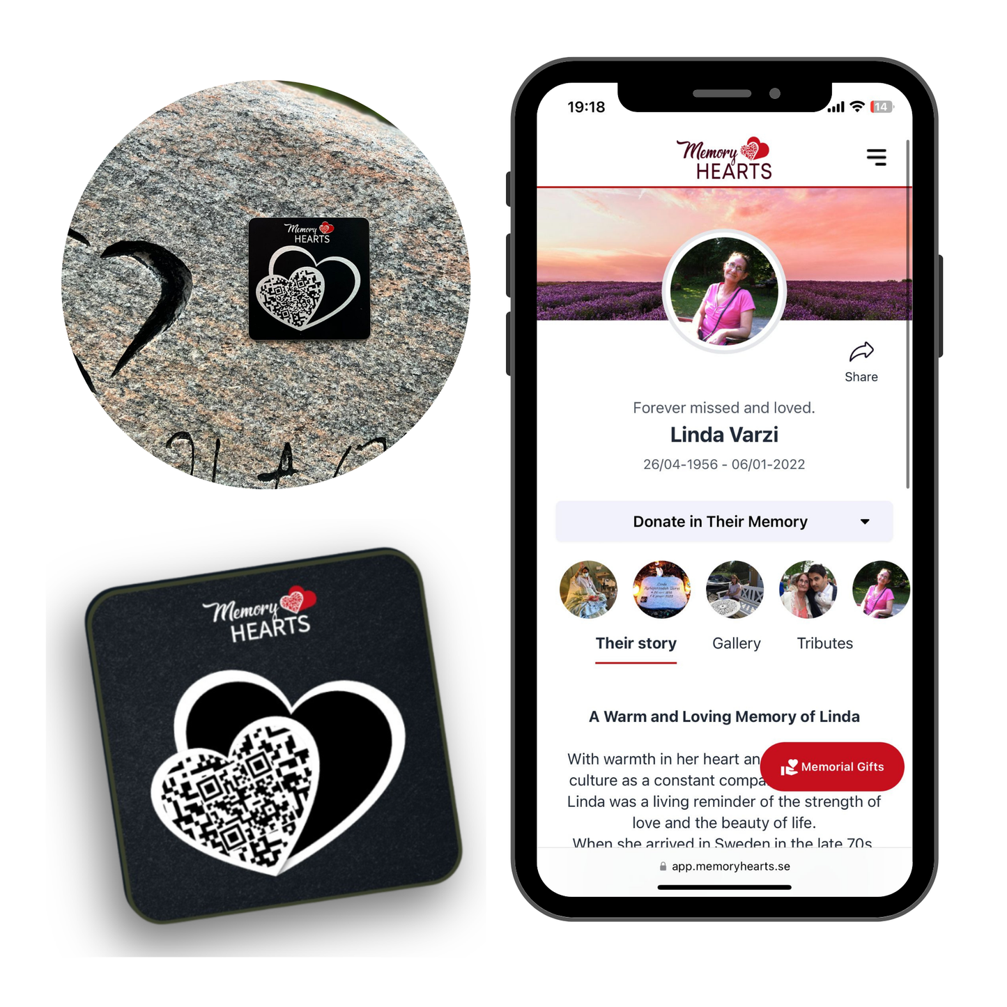 Memoryhearts Memorypage